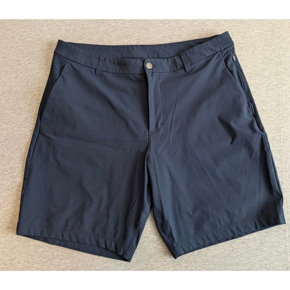 Lululemon Commission Classic Fit Short Size 36 Blue Stretch Golf